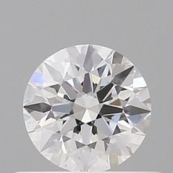 Diament szlif okrągły, 0.4ct, SI1, D, GIA 6535332414