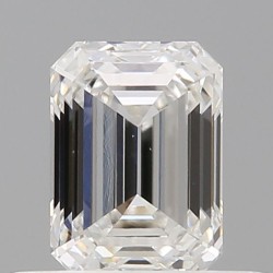 Diament szlif szmaragdowy, 0.52ct, VS1, F, GIA 5536499559