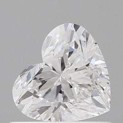 Diament serce, 0.5ct, VS1, D, GIA 6521366962