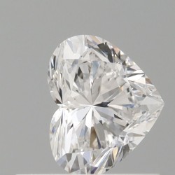 Diament serce, 0.52ct, VS2, D, GIA 7521679259