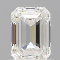 Diament szlif szmaragdowy, 0.7ct, VVS2, H, GIA 7528685606
