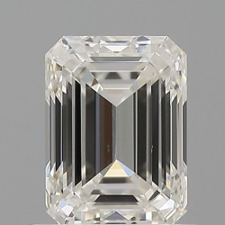 Diament szlif szmaragdowy, 0.71ct, VVS2, G, GIA 7531257181