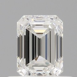Diament szlif szmaragdowy, 0.5ct, VS1, F, GIA 2534593395