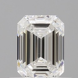 Diament szlif szmaragdowy, 0.51ct, VS1, G, GIA 7531473563
