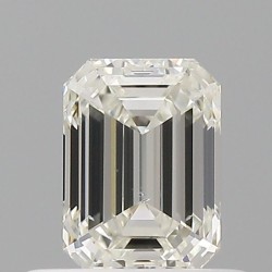 Diament szlif szmaragdowy, 0.5ct, SI1, I, GIA 1535592469