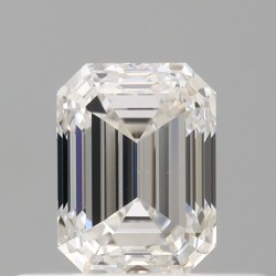Diament szlif szmaragdowy, 0.5ct, VS2, F, GIA 7538525404