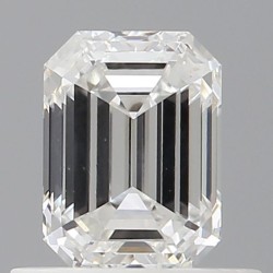 Diament szlif szmaragdowy, 0.71ct, SI1, F, GIA 6531332773