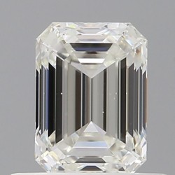 Diament szlif szmaragdowy, 0.7ct, VS2, H, GIA 5533644830