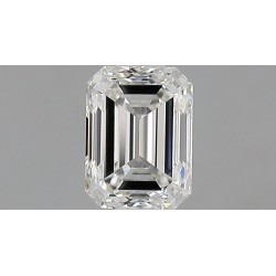 Diament szlif szmaragdowy, 0.71ct, VVS1, H, GIA 6531741606