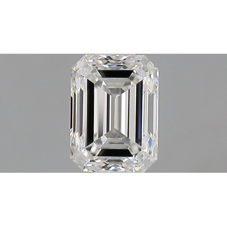 Diament szlif szmaragdowy, 0.71ct, VVS1, H, GIA 6531741606