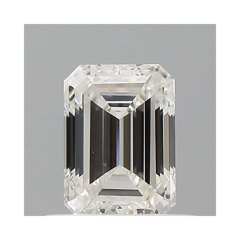 Diament szlif szmaragdowy, 0.5ct, VS1, H, GIA 2538591886