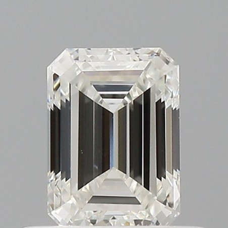 Diament szlif szmaragdowy, 0.5ct, VS1, H, GIA 2538591886