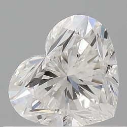 Diament serce, 0.6ct, VS1, F, GIA 5526122695