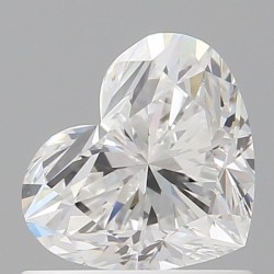 Diament serce, 0.71ct, VS1, E, GIA 6531758440
