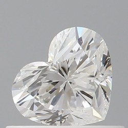 Diament serce, 0.5ct, VS1, F, GIA 7532333056