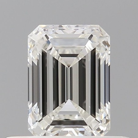 Diament szlif szmaragdowy, 0.5ct, VVS1, H, GIA 6531759514