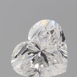 Diament serce, 0.5ct, VVS2, E, GIA 6511331685