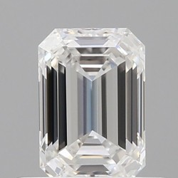 Diament szlif szmaragdowy, 0.5ct, VVS2, E, GIA 7531476965