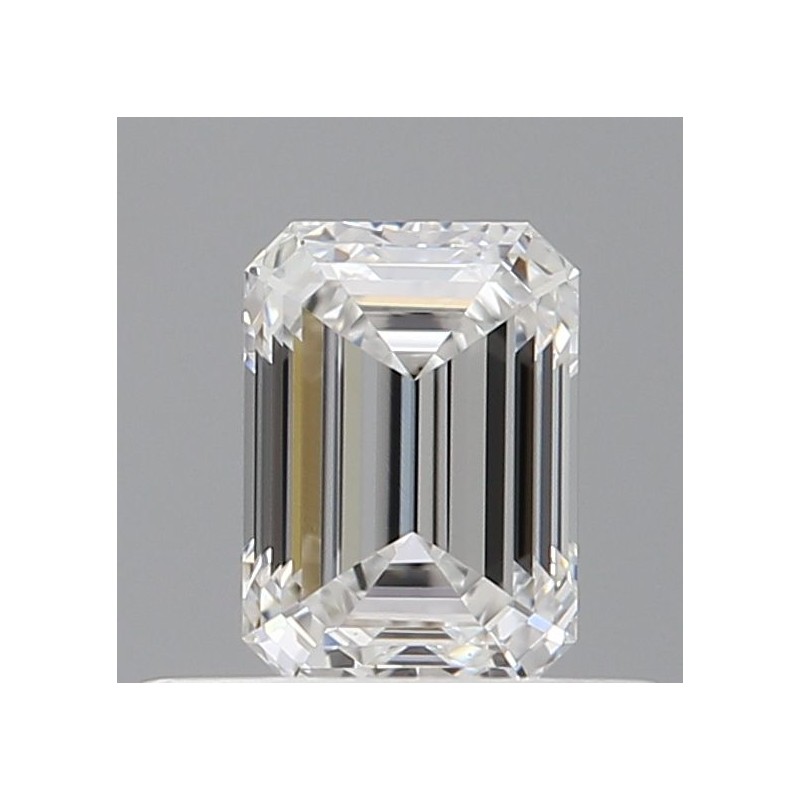 Diament szlif szmaragdowy, 0.5ct, VVS2, D, GIA 6522287075