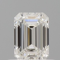 Diament szlif szmaragdowy, 0.5ct, VVS2, F, GIA 6535636607