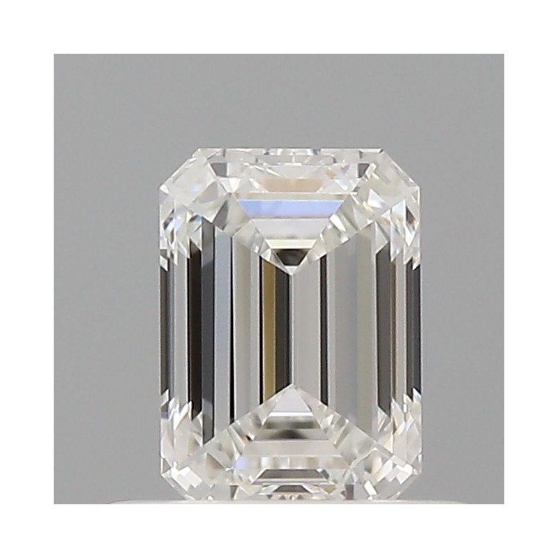 Diament szlif szmaragdowy, 0.5ct, VVS2, F, GIA 6535636607