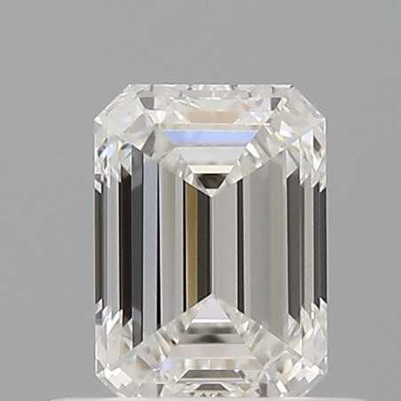Diament szlif szmaragdowy, 0.5ct, VVS2, F, GIA 6535636607