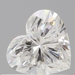 Diament serce, 0.5ct, VVS2, F, GIA 6532504794