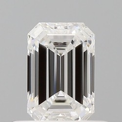 Diament szlif szmaragdowy, 0.51ct, VVS2, F, GIA 2534743230