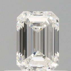 Diament szlif szmaragdowy, 0.51ct, VVS2, H, GIA 2537758341