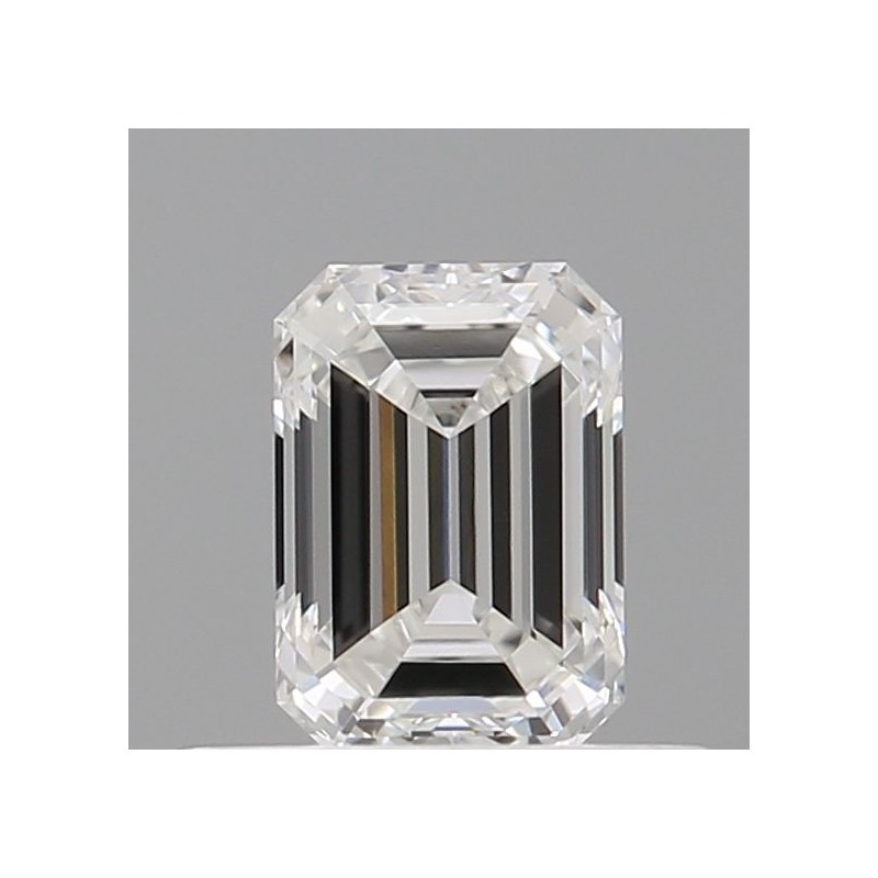 Diament szlif szmaragdowy, 0.51ct, VVS2, F, GIA 2516343542