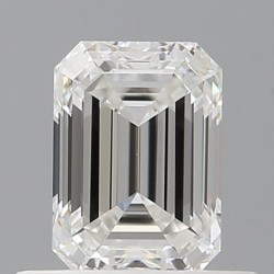 Diament szlif szmaragdowy, 0.63ct, VVS2, G, GIA 7536525275