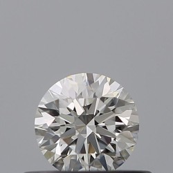 Diament szlif okrągły, 0.35ct, VVS2, H, GIA 7531854370