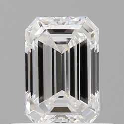 Diament szlif szmaragdowy, 0.53ct, VS1, E, GIA 5526511860