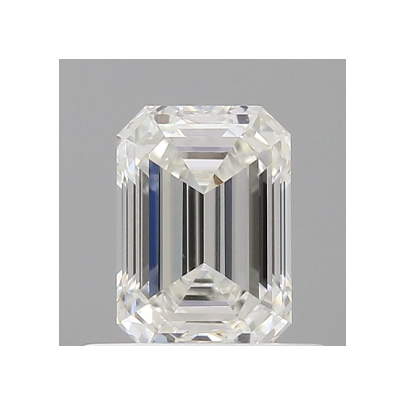 Diament szlif szmaragdowy, 0.5ct, VS1, H, GIA 6532336206