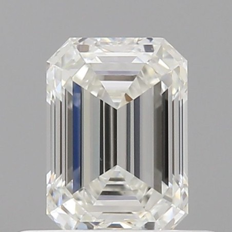 Diament szlif szmaragdowy, 0.5ct, VS1, H, GIA 6532336206