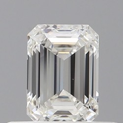 Diament szlif szmaragdowy, 0.52ct, VS2, G, GIA 6531638263