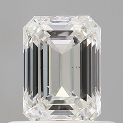 Diament szlif szmaragdowy, 0.58ct, VS2, H, GIA 2536504746