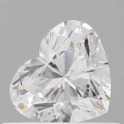Diament serce, 0.5ct, VS1, D, GIA 7518285667