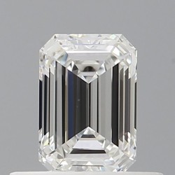 Diament szlif szmaragdowy, 0.5ct, VVS2, G, GIA 2534594774