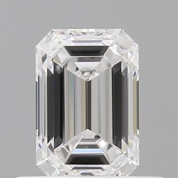 Diament szlif szmaragdowy, 0.5ct, VS1, D, GIA 3525683656