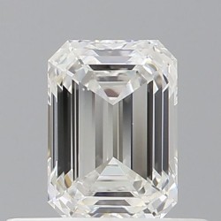 Diament szlif szmaragdowy, 0.5ct, VS2, G, GIA 5533113865