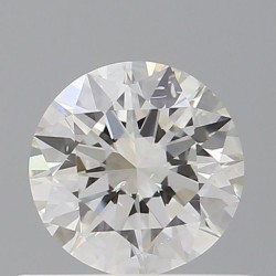 Diament szlif okrągły, 0.6ct, SI1, I, GIA 2536284909