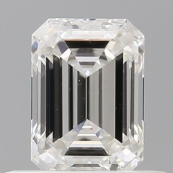 Diament szlif szmaragdowy, 0.57ct, VS2, F, GIA 1538525392