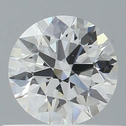 Diament szlif okrągły, 0.6ct, VS2, H, GIA 6531332618