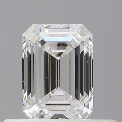 Diament szlif szmaragdowy, 0.5ct, SI1, E, GIA 6532336118