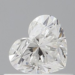 Diament serce, 0.5ct, VS1, F, GIA 2524021324