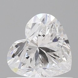 Diament serce, 0.51ct, VS1, D, GIA 6532125574