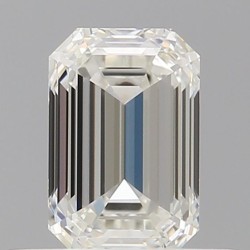 Diament szlif szmaragdowy, 0.5ct, VVS1, I, GIA 6532761218