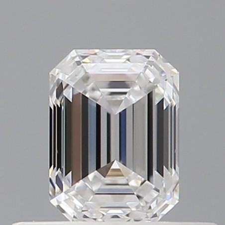 Diament szlif szmaragdowy, 0.5ct, VVS2, D, GIA 7526979118