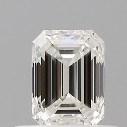 Diament szlif szmaragdowy, 0.5ct, VVS1, H, GIA 3535593571